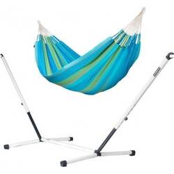 Flora CuraÃ§ao - Klassisk Kingsize-hængekøje Med Pulverlakeret Stål- Stativ