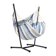 LA SIESTA Fiji Outdoor Hængestol Outdoor med stativ i galvaniseret stål - Sea Salt - Hængekøje